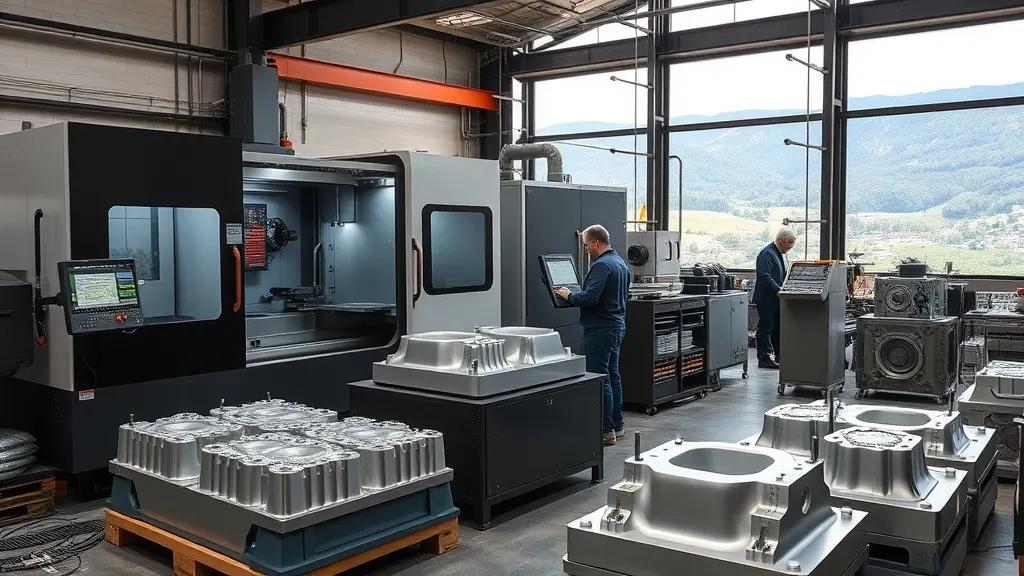 Tunceli'de CNC Kalıp İmalatı: Kalite ve Teknoloji