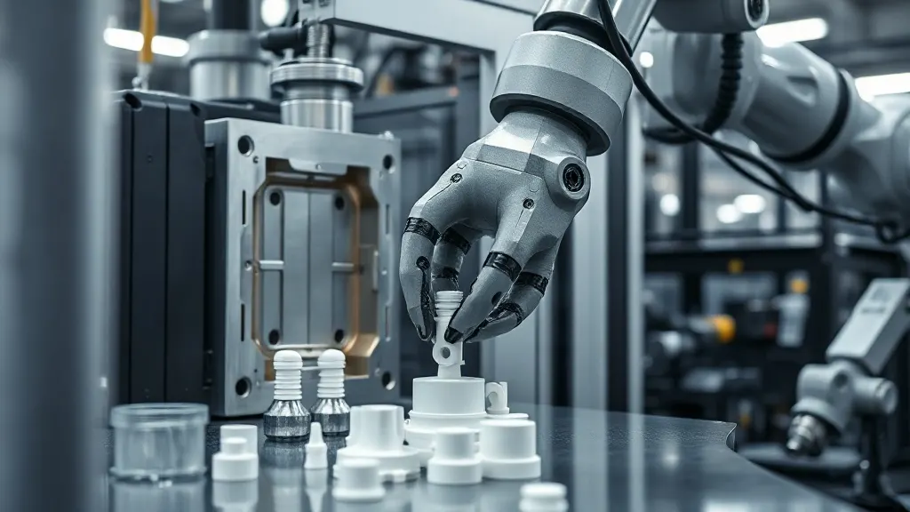 Plastik enjeksiyon makinesinde kalıplanmış teknik polimer parçaların kalite kontrol ve boyut ölçüm süreci